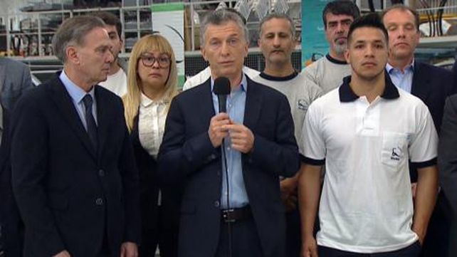 Macri anunció que reducirá las contribuciones patronales a las Pymes Macri anunció que reducirá las contribuciones patronales a las Pymes