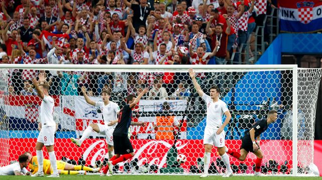 ¡Histórico! Croacia eliminó a Inglaterra y jugará la final del Mundial
