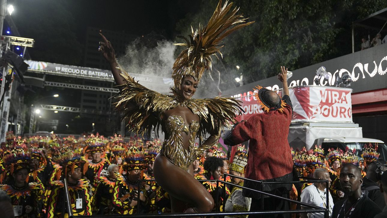 El color del Carnaval de Río en imágenes