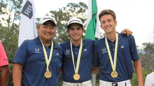 El santafesino Lucas Cena, campeón Sudamericano de golf