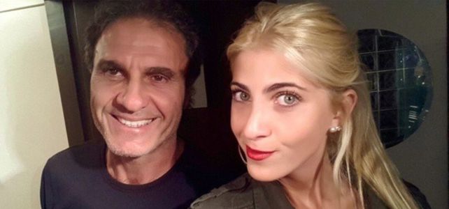 Oscar Ruggeri entrena a su hija Candela para Bailando 2015