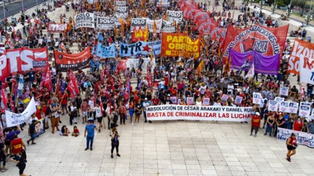 La izquierda convoca a marchar contra las políticas de ajuste del gobierno de Milei y Pullaro, contra los discursos negacionistas y la militarización