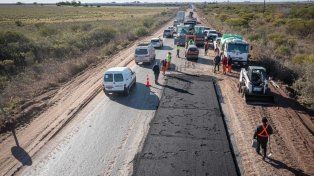 Avanza la repavimentación de la ruta provincial Nº39