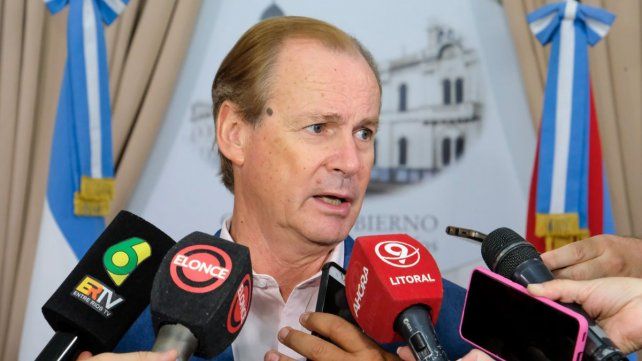 Gustavo Bordet pide que se compense a las provincias por la merma en la coparticipación.