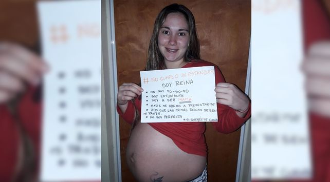 Reinas de las fiestas provinciales contra los estándares