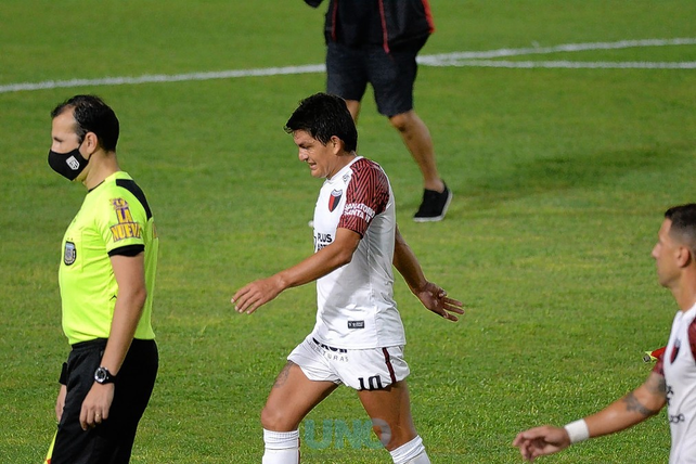 El goleador de Colón Luis Miguel Rodríguez iría al banco en el partido ante Gimnasia.