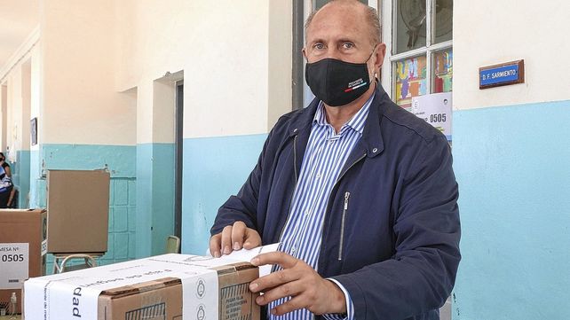 El gobernador Omar Perotti