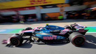 Colapinto tuvo que abandonar el GP de Gran Bretaña por problemas en su Alpine
