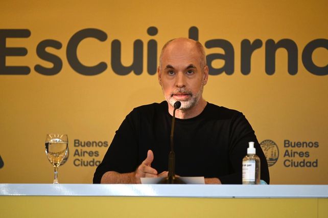 Larreta hizo los anuncios este viernes a la tarde en conferencia de prensa.
