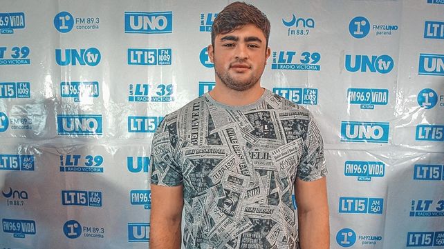 Nazareno Sasia ganó dos oros en el Sudamericano U23
