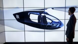Rolls-Royce presentó su taxi volador eléctrico en Londres