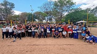 El Campeonato Nacional de Beach Voley se disputa en la localidad de Cerrito del 17 al 20 de octubre.