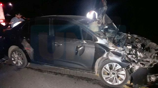 Senador de Cambiemos se accidentó al chocar una vaca