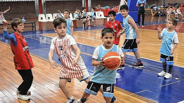 El Encuentro de Escuelitas de básquet de Unión