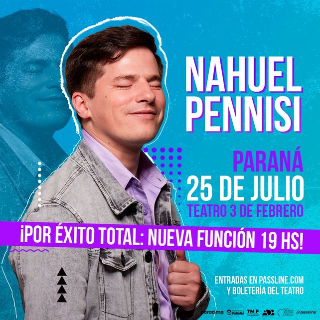 Nahuel Pennisi presenta su último disco Momentos, en Paraná