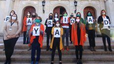 Las diputadas santafesinas, promotoras de la iniciativa a convertirse en ley. Las diputadas santafesinas, promotoras de la iniciativa a convertirse en ley.