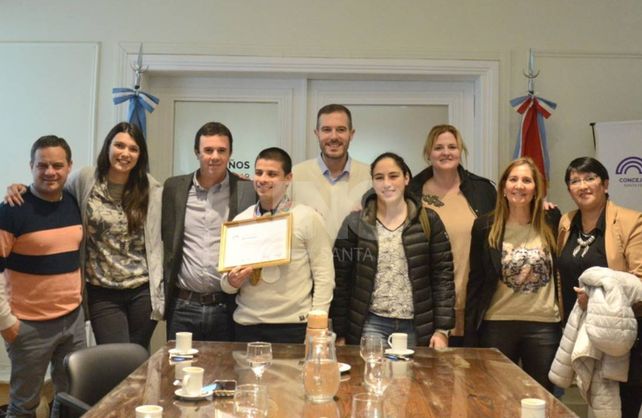 Sergio Zayas fue distinguido por su desempeño en Lima