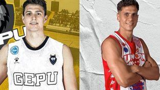 Matías Borsatti y Jordi Godoy jugarán juntos para GEPU de San Luis en la Liga Argentina de Básquet.