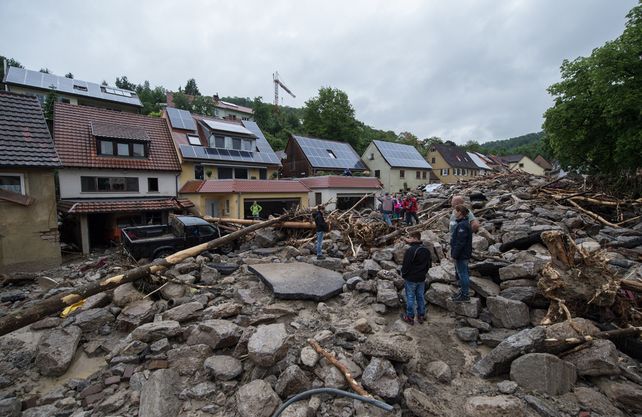 Graves inundaciones en el sur de Alemania