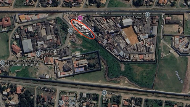 Cerimedo está recluido en el penal de Palmasola.