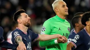 Lionel Messi y Keylor Navas, juntos en el PSG. ¿Vuelven a juntarse en Newells?
