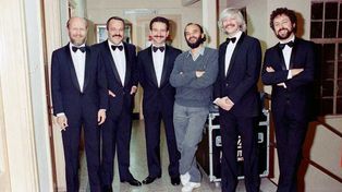 Marcos Mundstock, Daniel Rabinovich, Jorge Maronna, Roberto Fontanarrosa, Carlos López Puccio y Carlos Núñez Cortés.