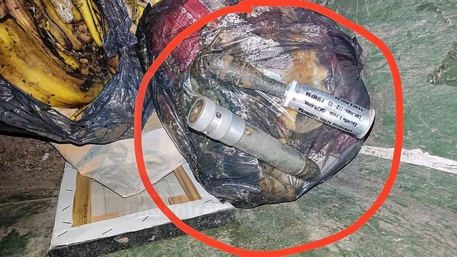 En un contenedor encontraron proyectiles antiaéreos y de Fal
