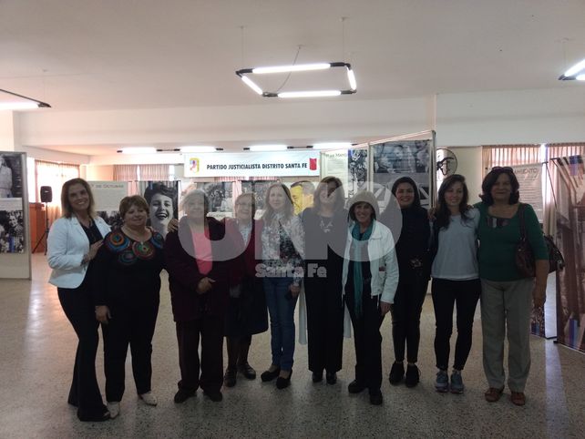 Inauguraron la Muestra Itinerante del Museo Evita en Santa Fe