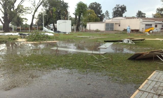“No he visto, ni recuerdo, una tormenta similar”