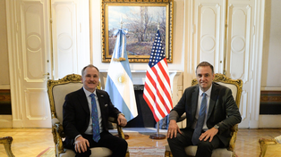 Peter Lamelas volvió por segunda vez en la semana a la Casa Rosada