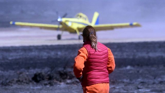 El peor incendio de la década que sufren las sierras de Córdoba