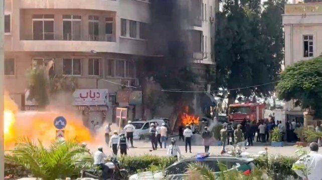 Doble atentado explosivo en Siria durante la visita de Emmanuel Macron