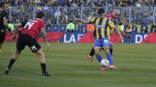 Ignacio Malcorra domina con la zurda. Esta vez a Nacho le tocó arrancar desde más atrás.
