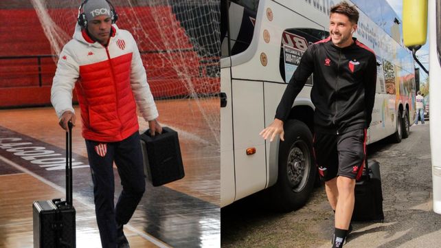 Así fue la llegada de Colón y Unión para el Clásico