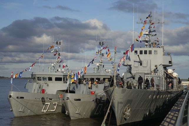 Los buques de la Armada se podrán visitar durante este fin de semana en Rosario.