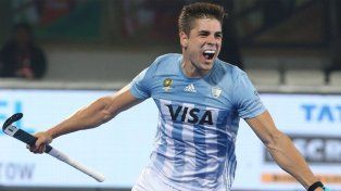 Gonzalo Peillat enfrentó a la Argentina con la camiseta alemana y festejó con un fuerte grito su gol.