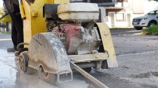 Plan de bacheo en la ciudad de Santa Fe