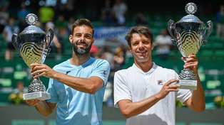 Zeballos se coronó junto a Granollers en el ATP de Halle