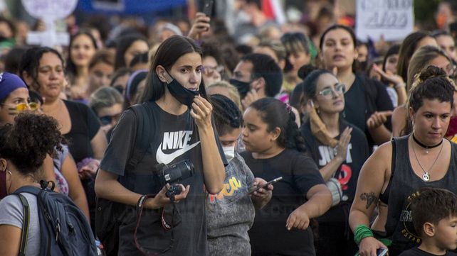 Postales del #8M en Paraná