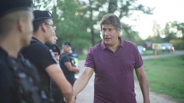 El intendente Roly Santacroce