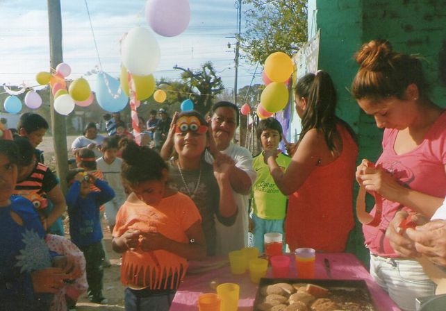 Imágenes correspondientes al Día del Niño celebrado por la institución años atrás.