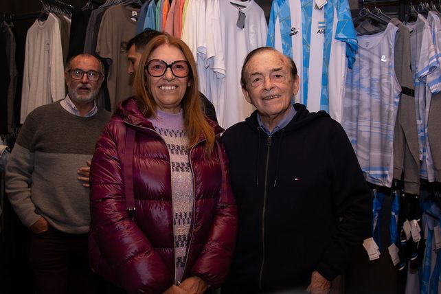 Olga Tomi y Lucio Di Santo  