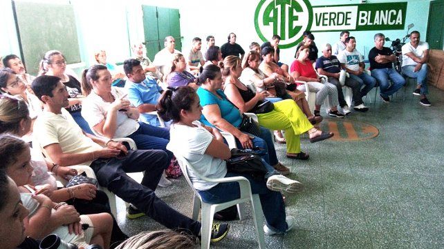Asamblea en ATE Concordia