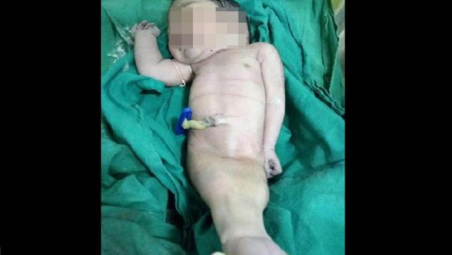 Bebé sirena sorprendió a la comunidad médica