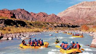 Rafting invernal: aventura y naturaleza en los ríos argentinos
