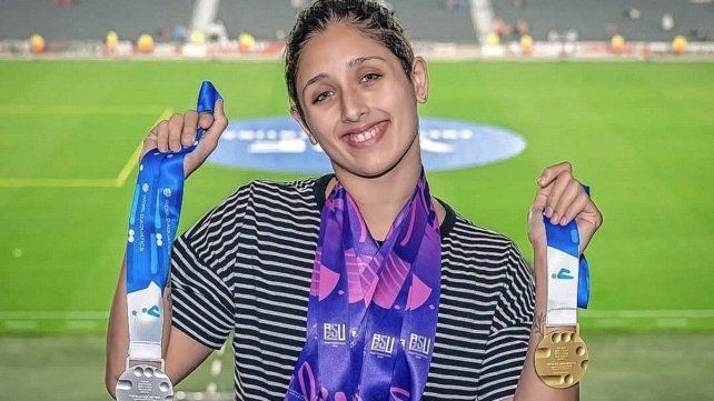 Agostina Hein no participará en los Juegos Suramericanos en la ciudad de Rosario.