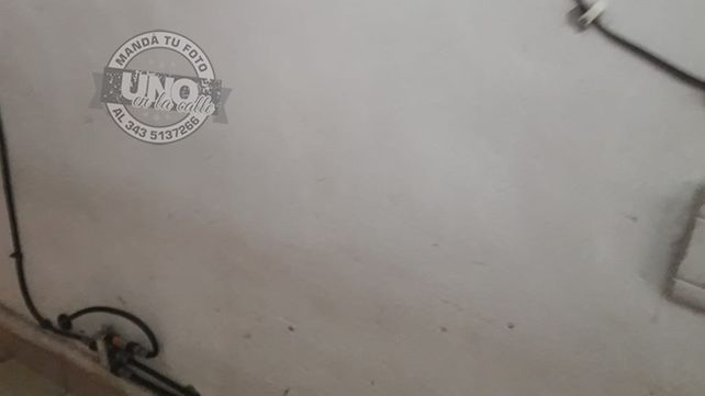 El agua alcanzó 80 centímetros en viviendas del barrio Paraná XIV