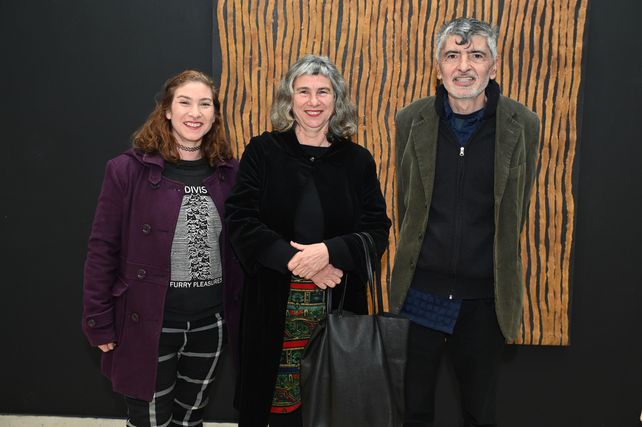 Lucia Quintana , Veronica Laurino  y Marcelo Villegas