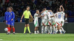 Italia derrotó a Francia 3 a 1