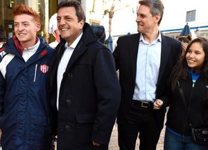 En Santa Fe, Sergio Massa propuso eliminar las retenciones